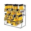 Exhibidor despachador con 156 brochas mango plástico PRETUL R-BRO-P-C