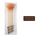 Rack para escobas metálicas, TRUPER R-EM