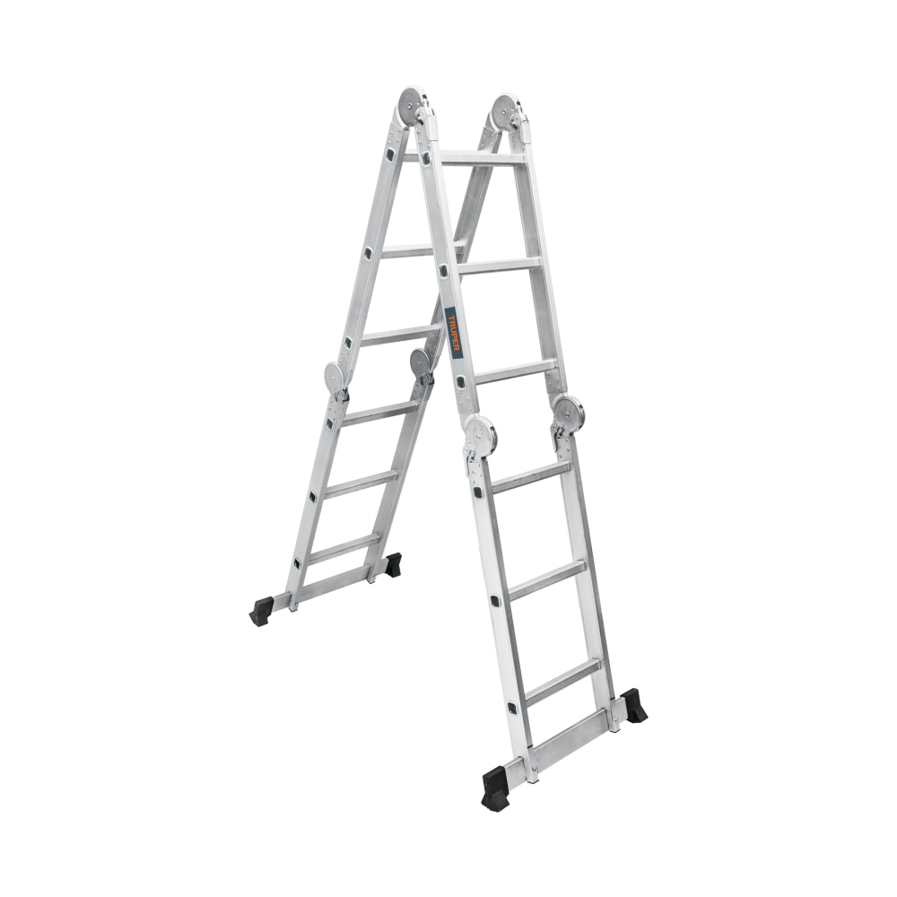 Escalera multiposición 12 peldaños, capacidad 150 kg, TRUPER ESMU-112