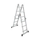 Escalera multiposición 12 peldaños, capacidad 150 kg, TRUPER ESMU-112