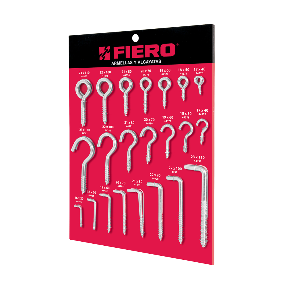 Exhibidor FIERO de armellas EXF-AR