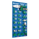 Exhibidor con conexiones de PPR, FOSET EX-CV-FOS