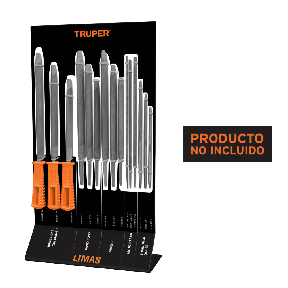 Exhibidor con limas EX-LIM