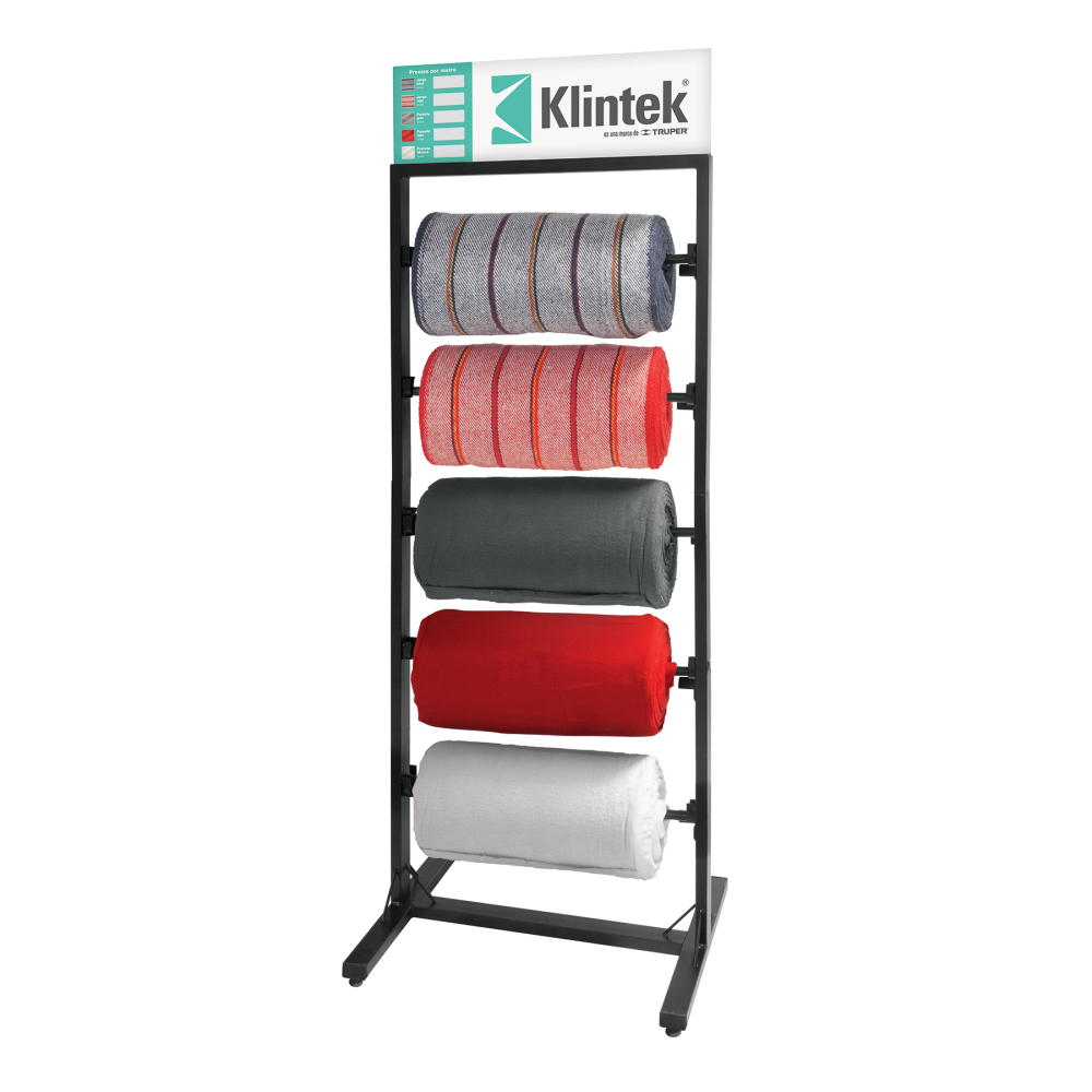 Rack con franelas y jergas, KLINTEK R-FJ
