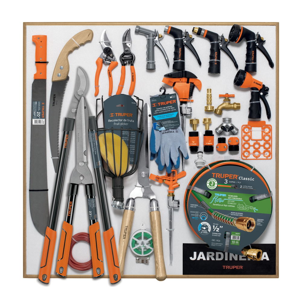 Exhibidor de Jardinería, 80x80 cm, 1 tablero EX80-JAR-1T