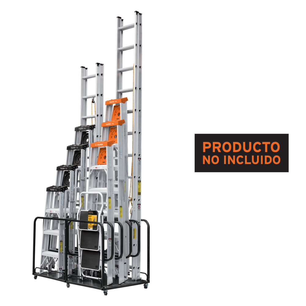 Rack para 10 escaleras, TRUPER R-ESC-D