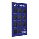 Exhibidor línea italiana negro Volteck EX-LIN-VK