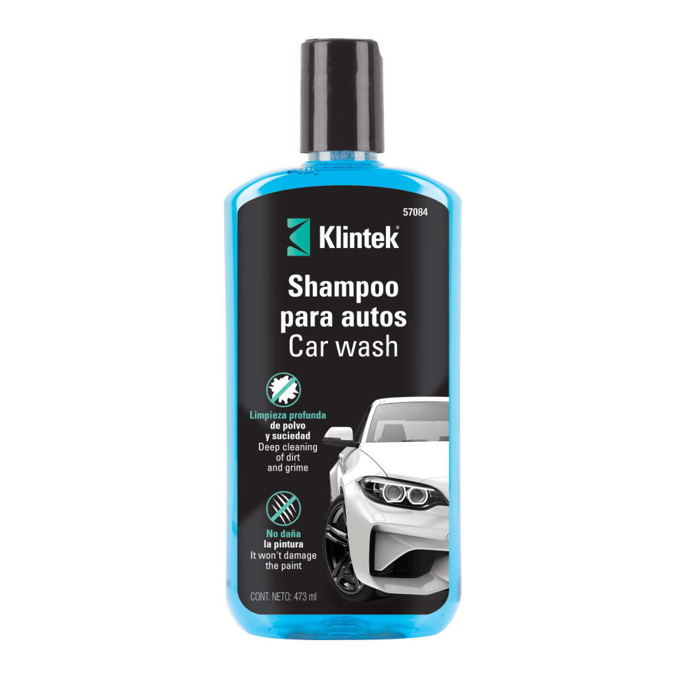 Shampoo para auto, 473 ml, KLINTEK EA-10