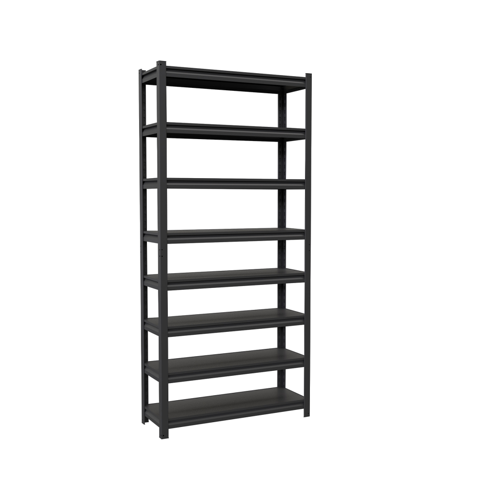 Estante metálico 8 repisas capacidad 80 Kg,180x30x85, TRUPER ESTM-830