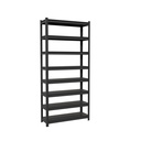 Estante metálico 8 repisas capacidad 80 Kg,180x30x85, TRUPER ESTM-830