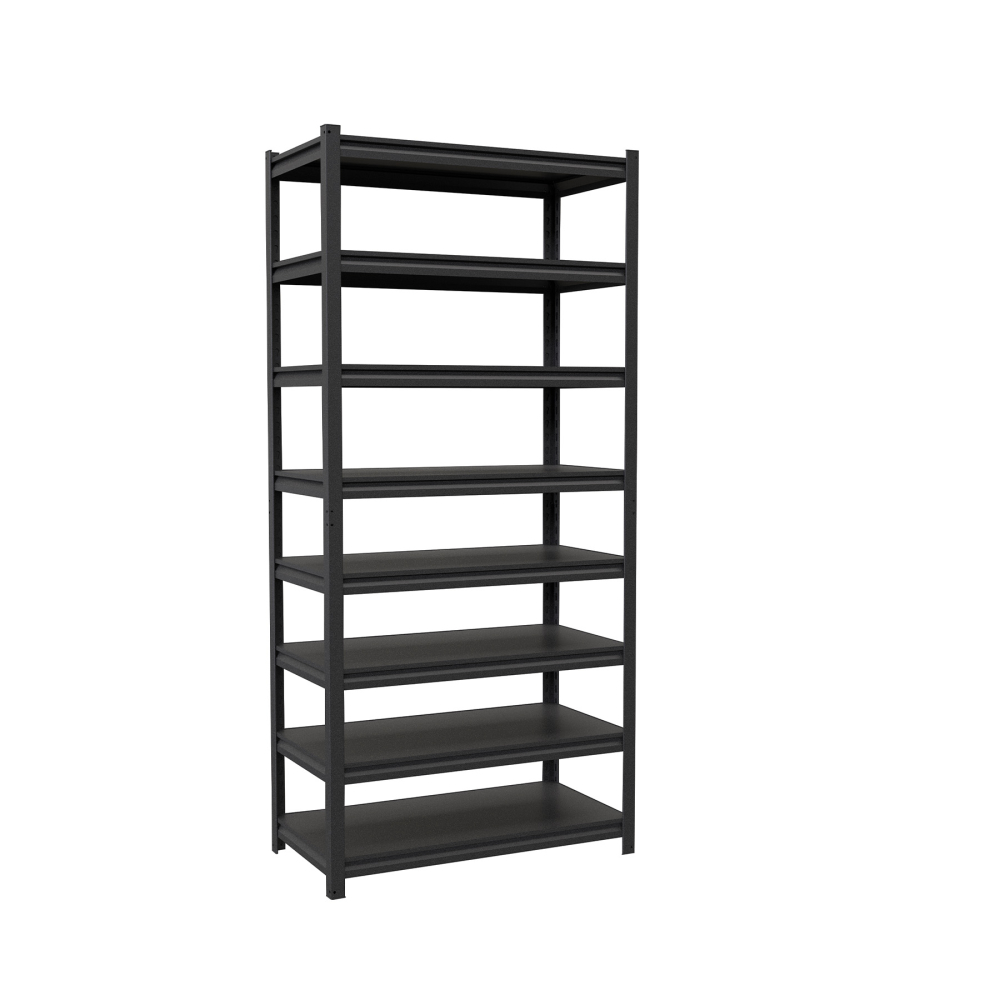 Estante metálico 8 repisas capacidad 80 Kg,180x45x85, TRUPER ESTM-845