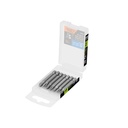 Estuche con 7 puntas de cruz combinadas largo 2', Expert PUN-7PH2