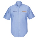 Camisa manga corta para hombre, azul, G, TRUPER CAM-AZ-CL