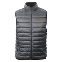 Chaleco de plumas ligero para hombre, gris, EG, TRUPER CHA-GC-XG