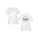 Playera cuello redondo para mujer, blanca, CH, TRUPER CAM-BLA-26D