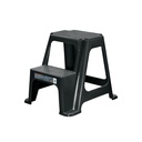 Taburete ligero de plástico, 2 peldaños TABU-2L