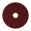 Disco de lija 4-1/2' con respaldo de fibra, grano 36, TRUPER DILF-436