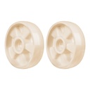 2 Ruedas para patín traspaleta de 3 ton PAT-3NY, TRUPER RU-PAT-NY