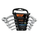 Juego de 5 llaves pulidas de obstrucción en 'C' mm, EXPERT JO-5M-X