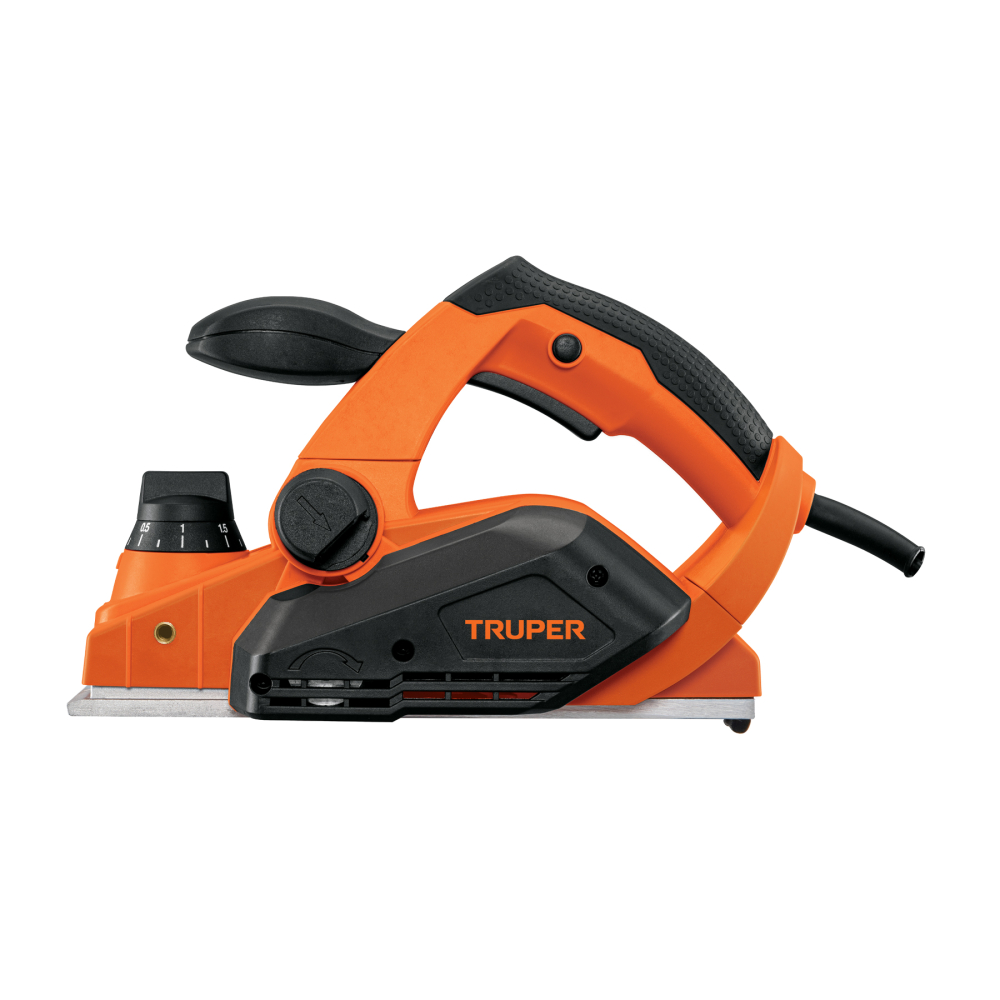 Cepillo eléctrico 3-1/4', 850W, TRUPER PRO CEPEL-3-1/4A4