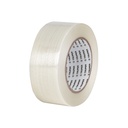 Cinta flejadora con filamentos 48mm x 50 m, transparente CFI-48