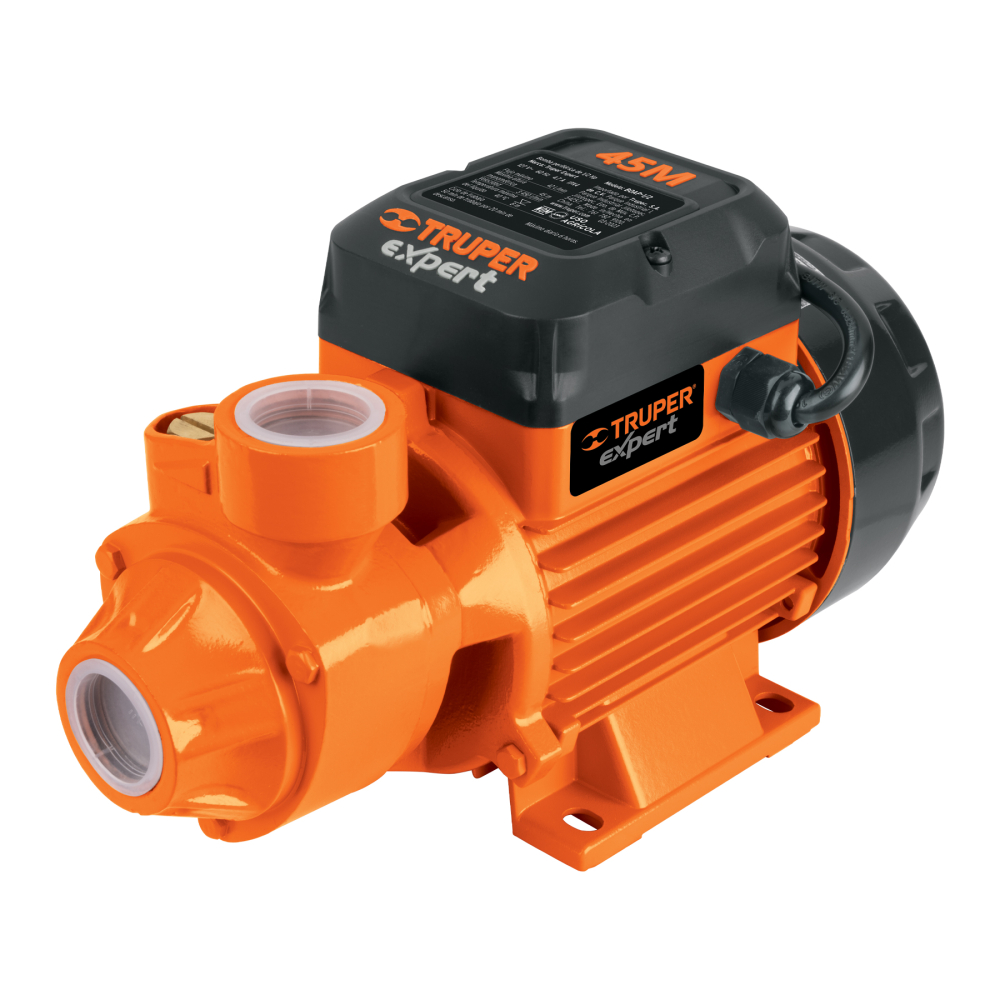Bomba periférica 1/2HP, altura máx 45m, uso agrícola, EXPERT BOAP-1/2