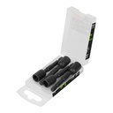 Estuche con 4 dados magnéticos de impacto 3/8' largo 2-1/2' PUDE-9027I