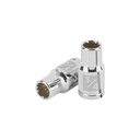 Dado de 1/4', 12 puntas, cuadro 1/4', TRUPER D-1408-B