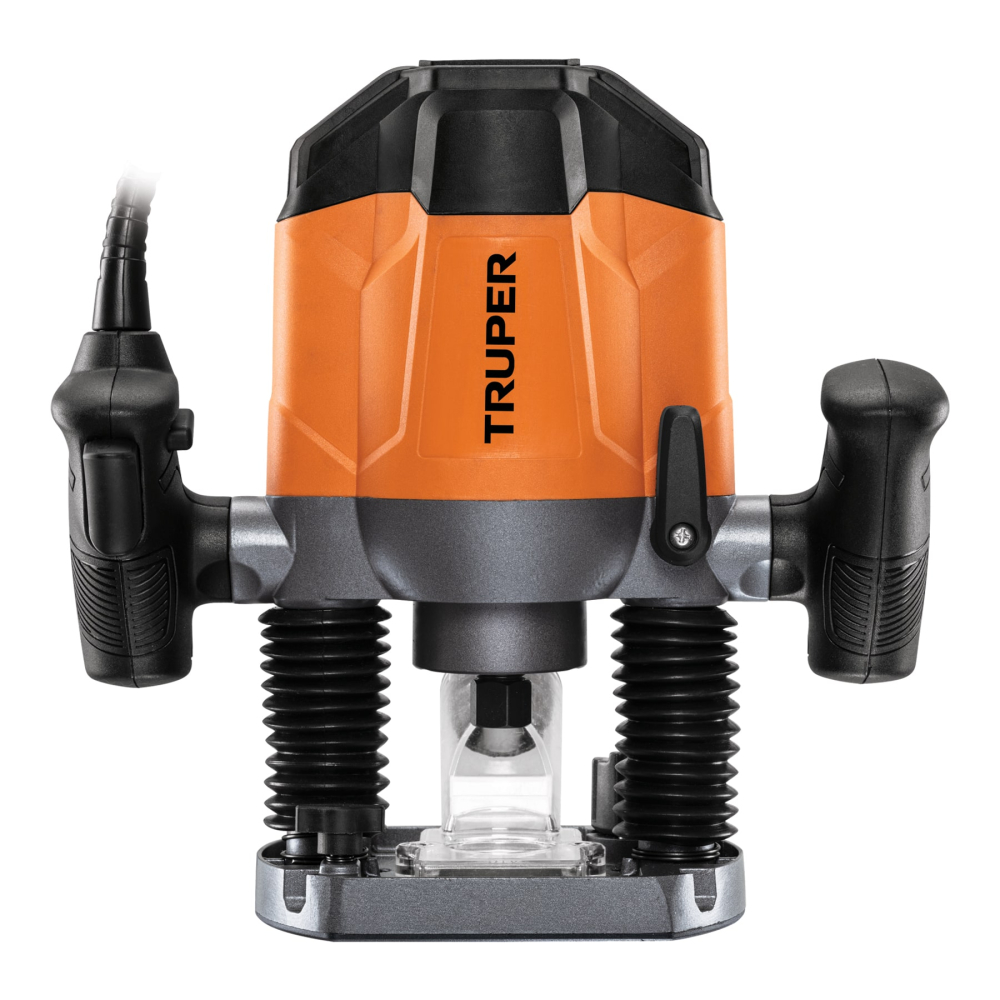 Router (Rebajadora) 1200W, 1-3/4 HP, TRUPER PRO ROU-A3