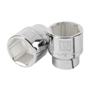 Dado de 1-3/4', 6 puntas, cuadro 3/4', TRUPER D-3456-H