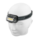 Linterna de minero LED 460 lm con sensor, recargable, TRUPER LI-CA-460R