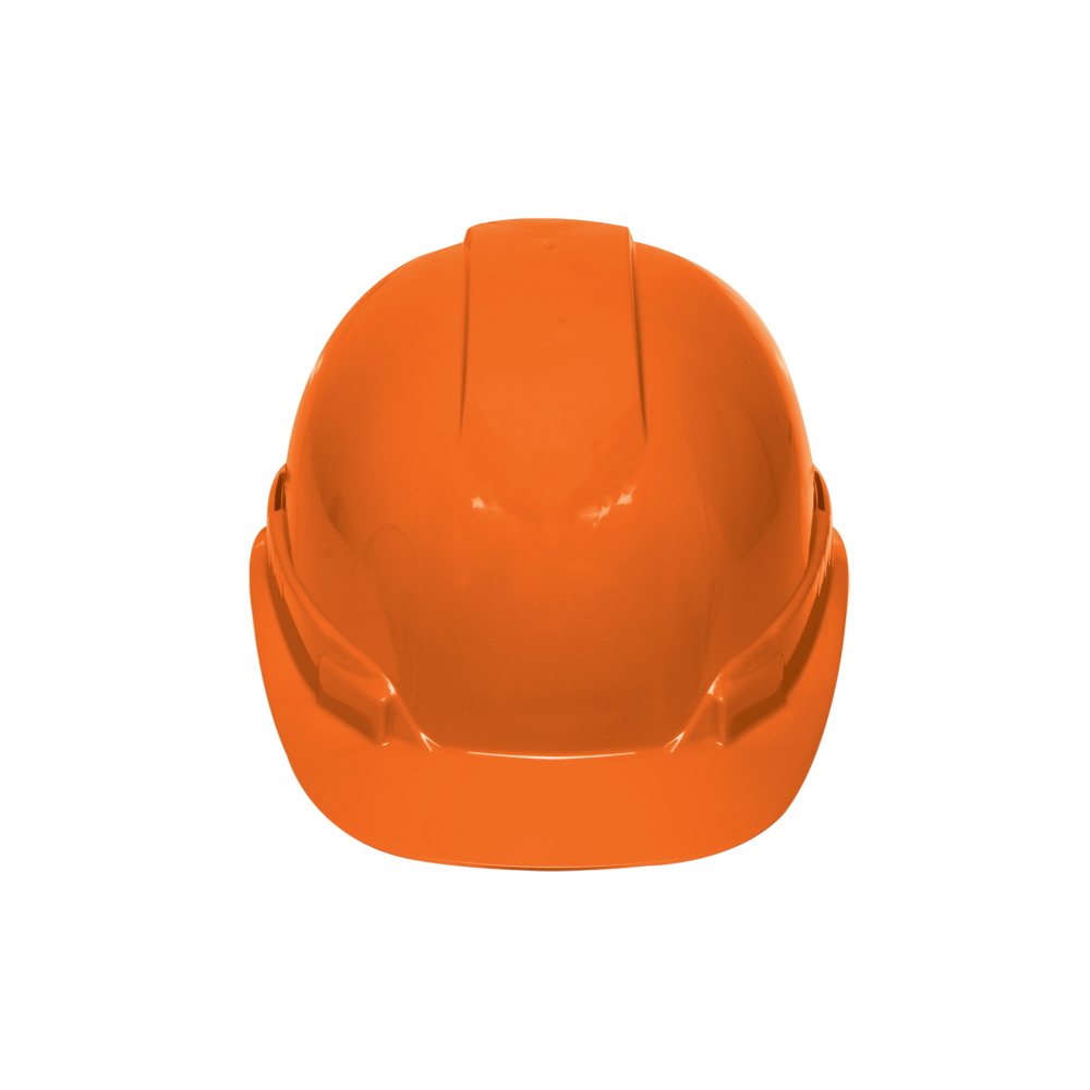 Casco de seguridad ventilado, ajuste de matraca, naranja CAS-NI