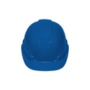 Casco de seguridad ventilado, ajuste de matraca, azul CAS-ZI