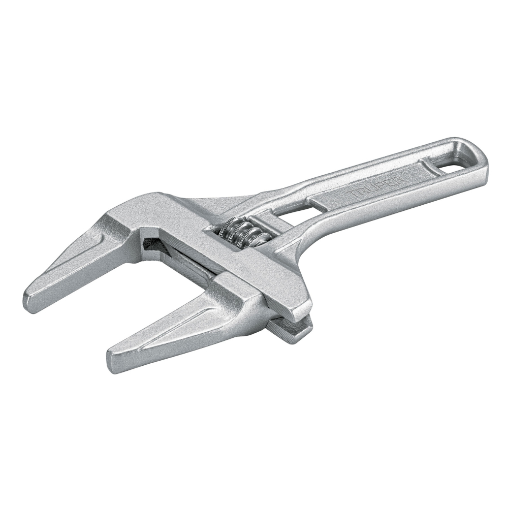 Llave ajustable 8' para plomero, apertura 3', TRUPER PEA-8