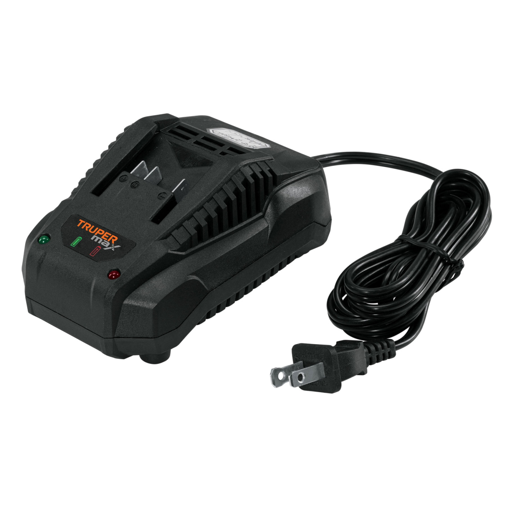 Cargador de baterías de ion litio 20V, TRUPER MAX MAX-CA