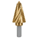 Broca escalonada titanio 12 escalones 7/16' a 1-1/8', Expert BES-12AX