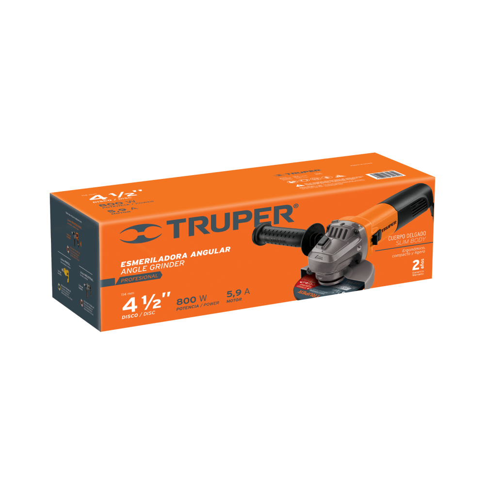 Caja de empaque de repuesto para ESMA-4-1/2A9, TRUPER CJ-ESM- 4-1/2A9