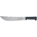 Machete rambo 12', cacha inyectada negra, TRUPER T-460-12B