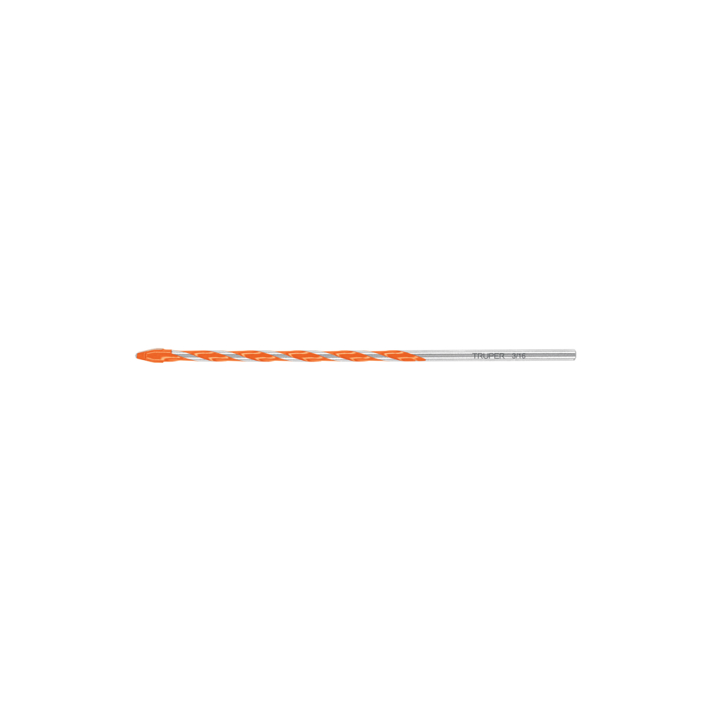 Broca multimaterial 3/16 x 6', TRUPER BMC-3/16X6