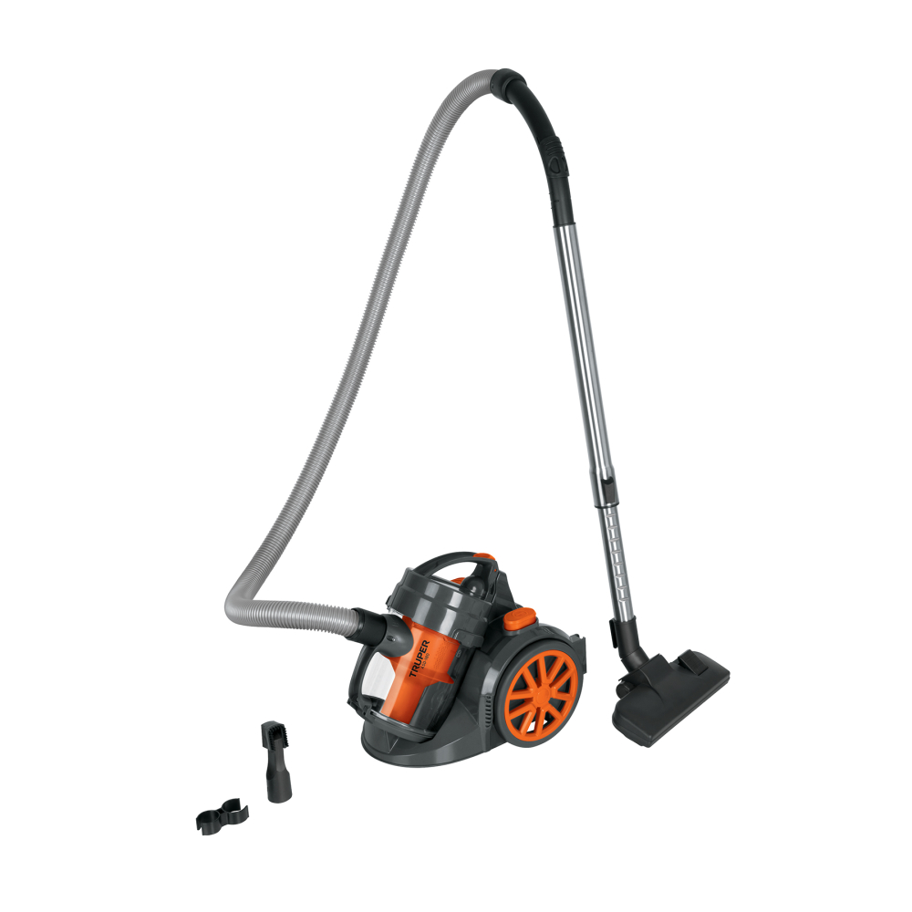 Aspiradora canister 2 L (0.5 gal), 1,200 W (1.6 HP), TRUPER ASD-180