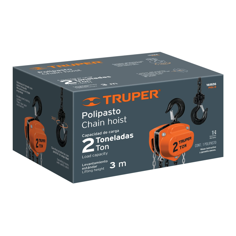 Caja de empaque de repuesto para POL-2, TRUPER CJ-POL-2