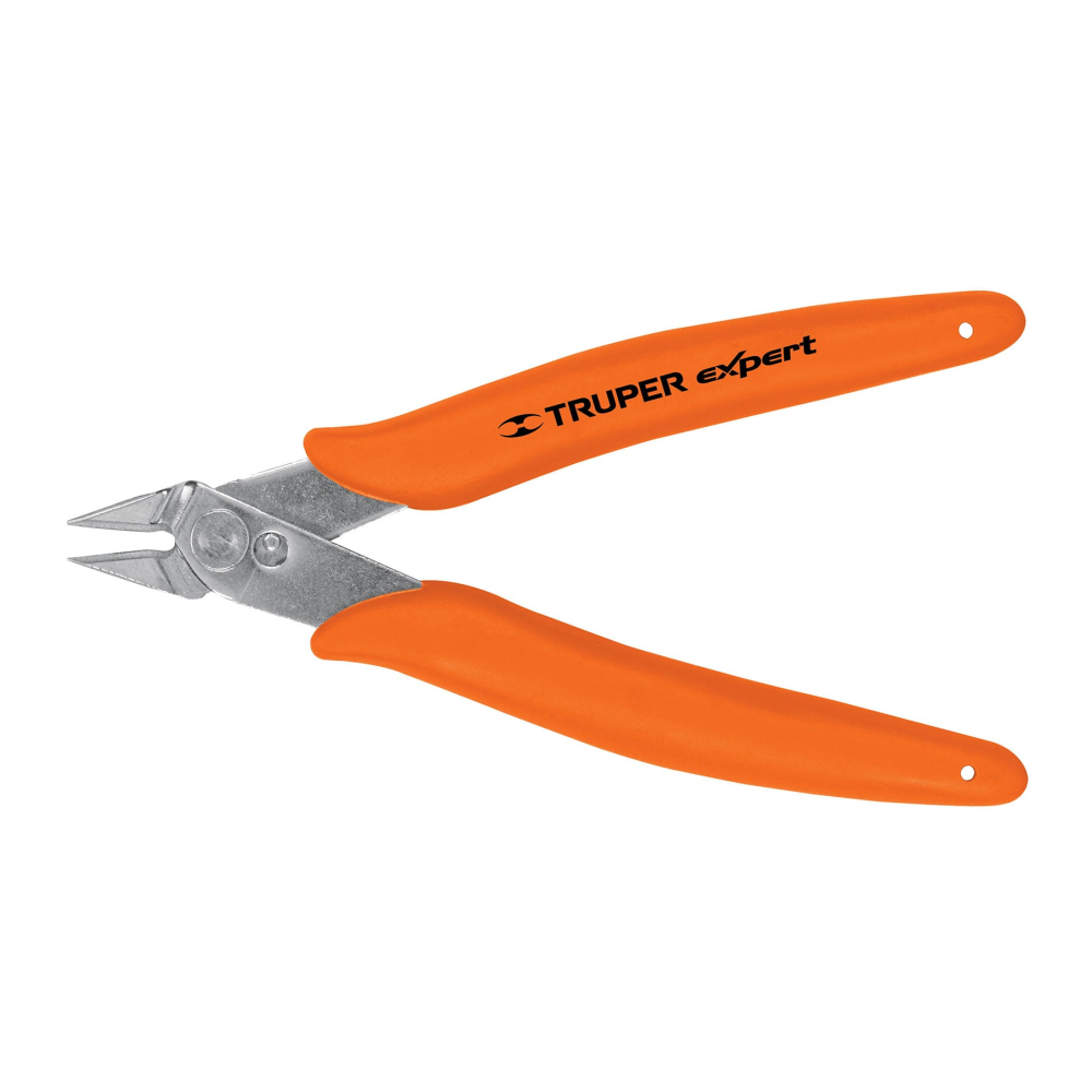 Pinza 5' de corte para electrónica, TRUPER EXPERT T275-5X