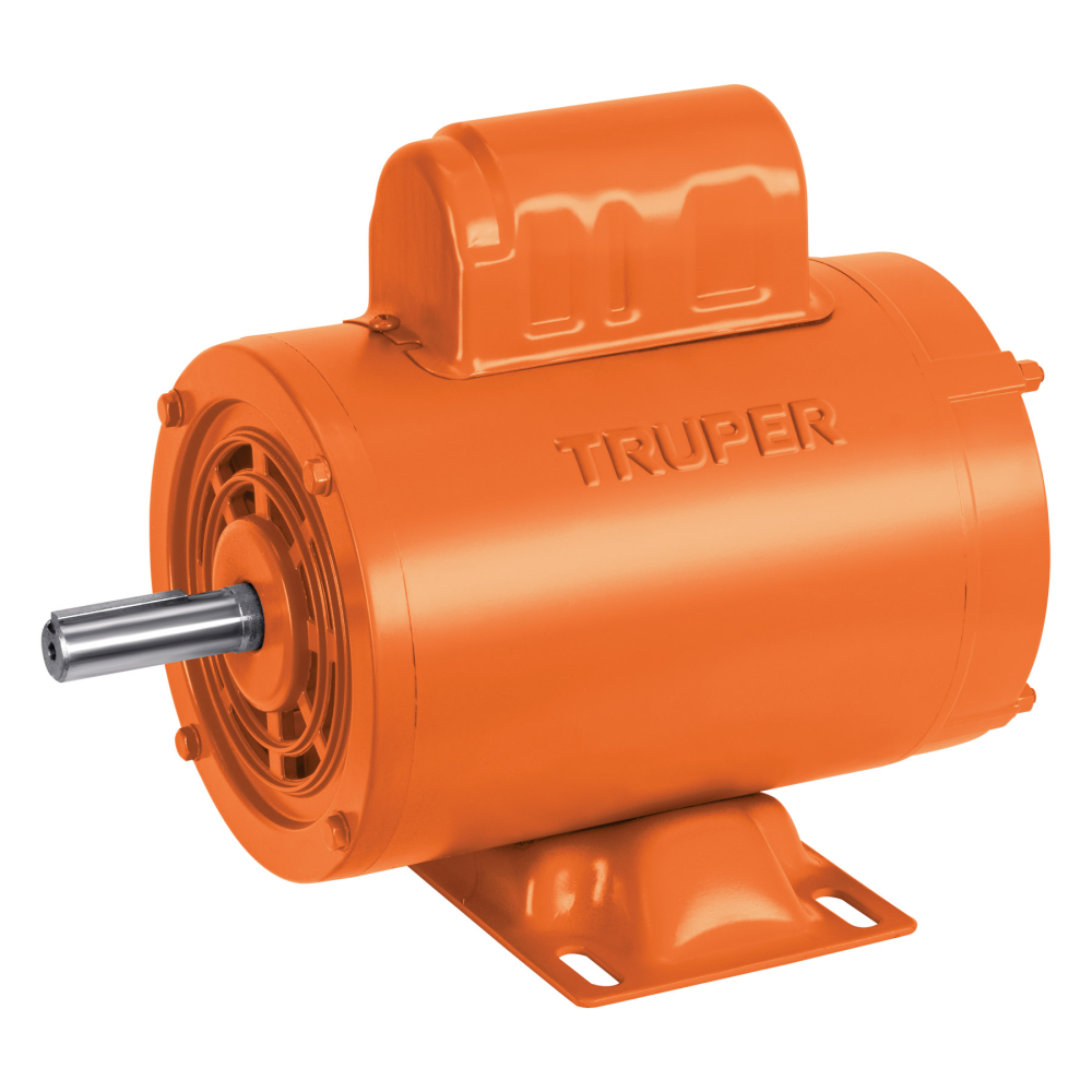 Motor eléctrico monofásico de 1/2 HP, alta velocidad, TRUPER MOE-1/2A