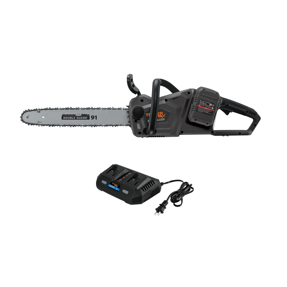 Motosierra inalámbrica 40V, sin carbones, TRUPER MAX MAX-40M