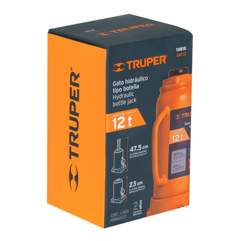 Caja de empaque de repuesto para GAT-12, TRUPER CJ-GAT-12