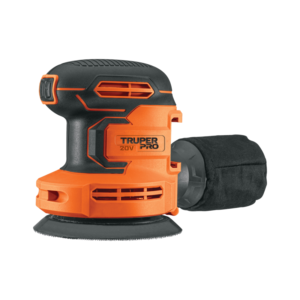 Lijadora roto-orbital 5', 20V, sin accesorios, TRUPER PRO LIRI-20AS