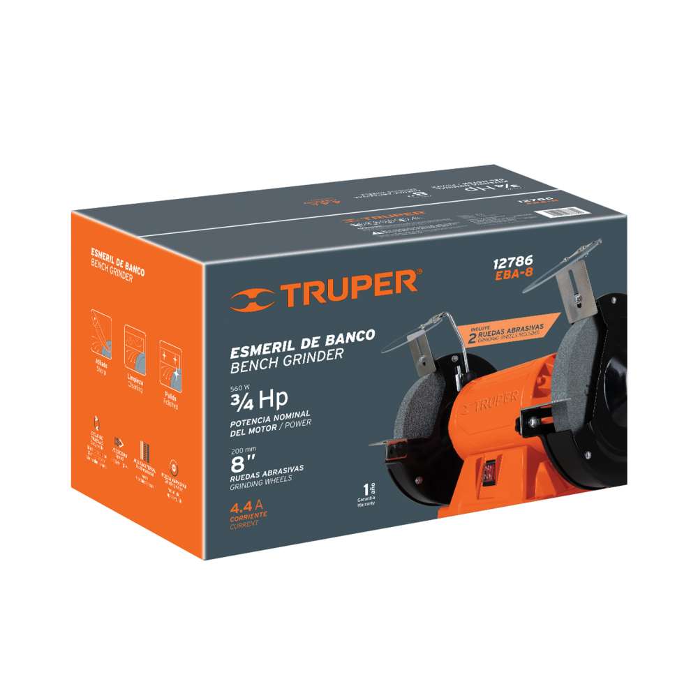 Caja de empaque de repuesto para EBA-8, Truper CJ-EBA-8