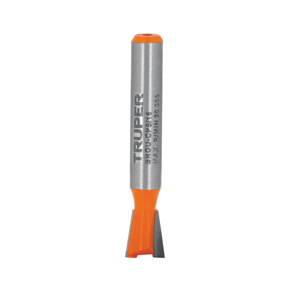 Broca para router, cola de pato, 5/16', TRUPER BROU-CP5/16