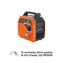 Generador silencioso inverter 2.2kW, 80 cc, encendido manual GEN-200