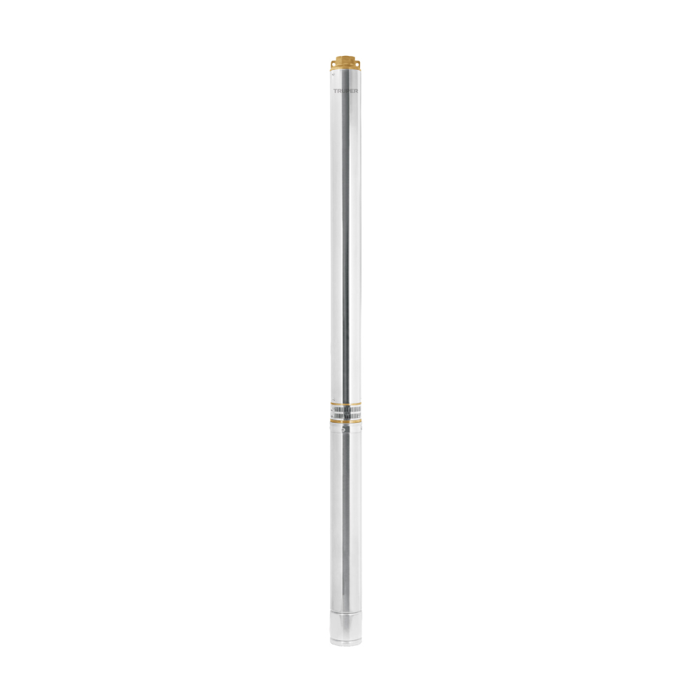 Bomba sumergible tipo bala 4', 5-1/2HP,agrícola, 220V,TRUPER BOS-5-1/2LM-2